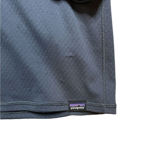 PATAGONIA Capilene Midweight Zip Neck Long Sleeve Shirt Gray Size XL - Picture 5 of 7